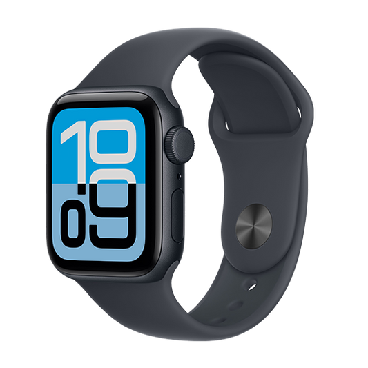 Watch Apple Watch SE 3 (2025) LTE 40mm Midnight Aluminium Case with Sport Band S/M - Midnight