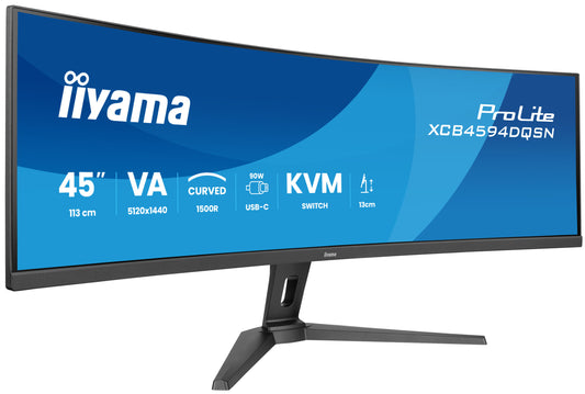 Monitor Iiyama LED curvo XCB4594DQSN-B1- 45" - 5120 x 1440 5K DQHD