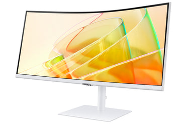 Monitor Samsung ViewFinity LS34C650TAU / LS34C650TAUXEN branco - imagem 2