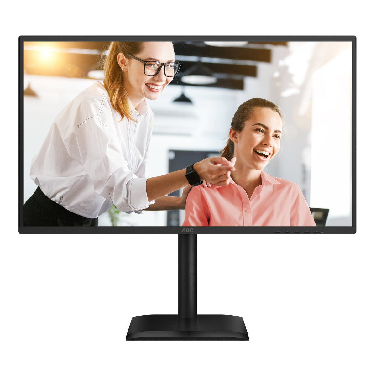 Monitor Profissional AOC Q27E4CV 27"/ QHD / Multimédia / Ajuste em altura