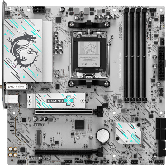 MSI Placa Base B840M de jogos PLUS WIFI6E DDR5 mATX