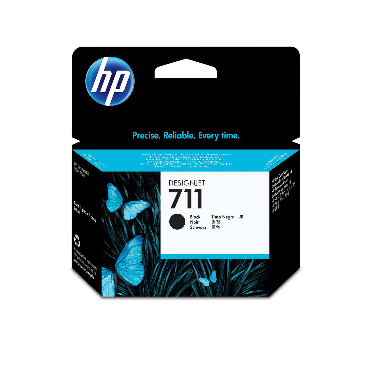 HP Ink 711 / CZ133A preto XL - imagem 3
