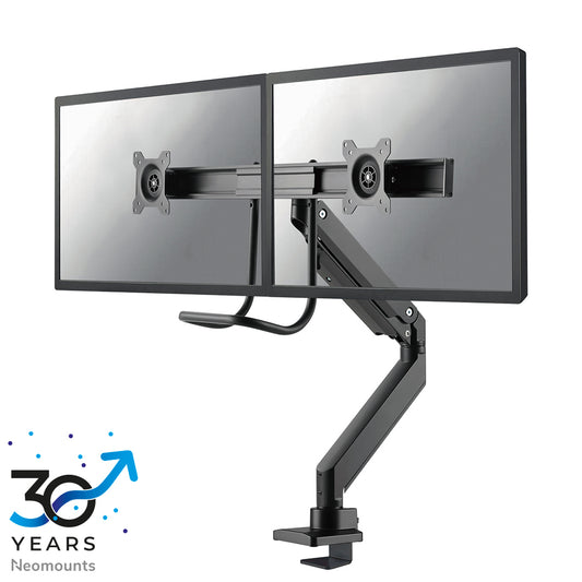 Suporte de Neomounts NM-D775DXBLACK Braço de 10-32" - mola a gás