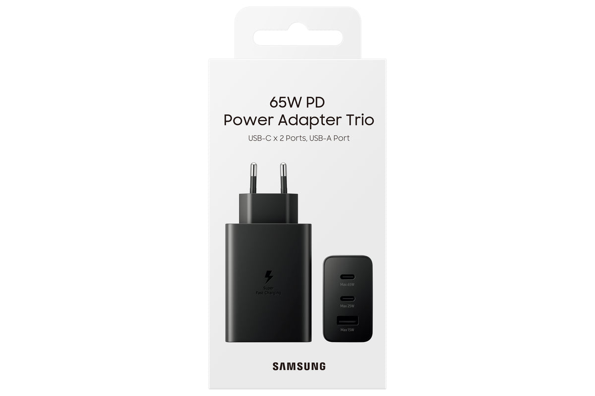 Carregador Samsung Netzteil 65W / EP-T6530NBEGEU preto - imagem 14