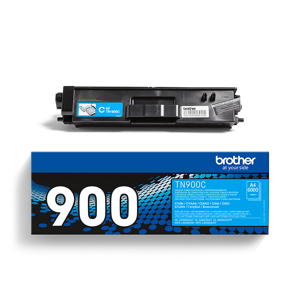 Brother Toner TN-900C / TN900C Cyan Standard - imagem 8