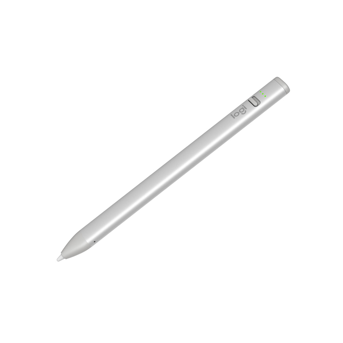 Logitech Stylus Crayon - Silver Logitech Crayon. Device compatibility: Tablet, Brand compatibility: Apple, Product colour: Silver. Battery type: Built-in, Battery technology: Lithium, Battery life: 7 h. Packaging content: Logitech Crayon Quick Start