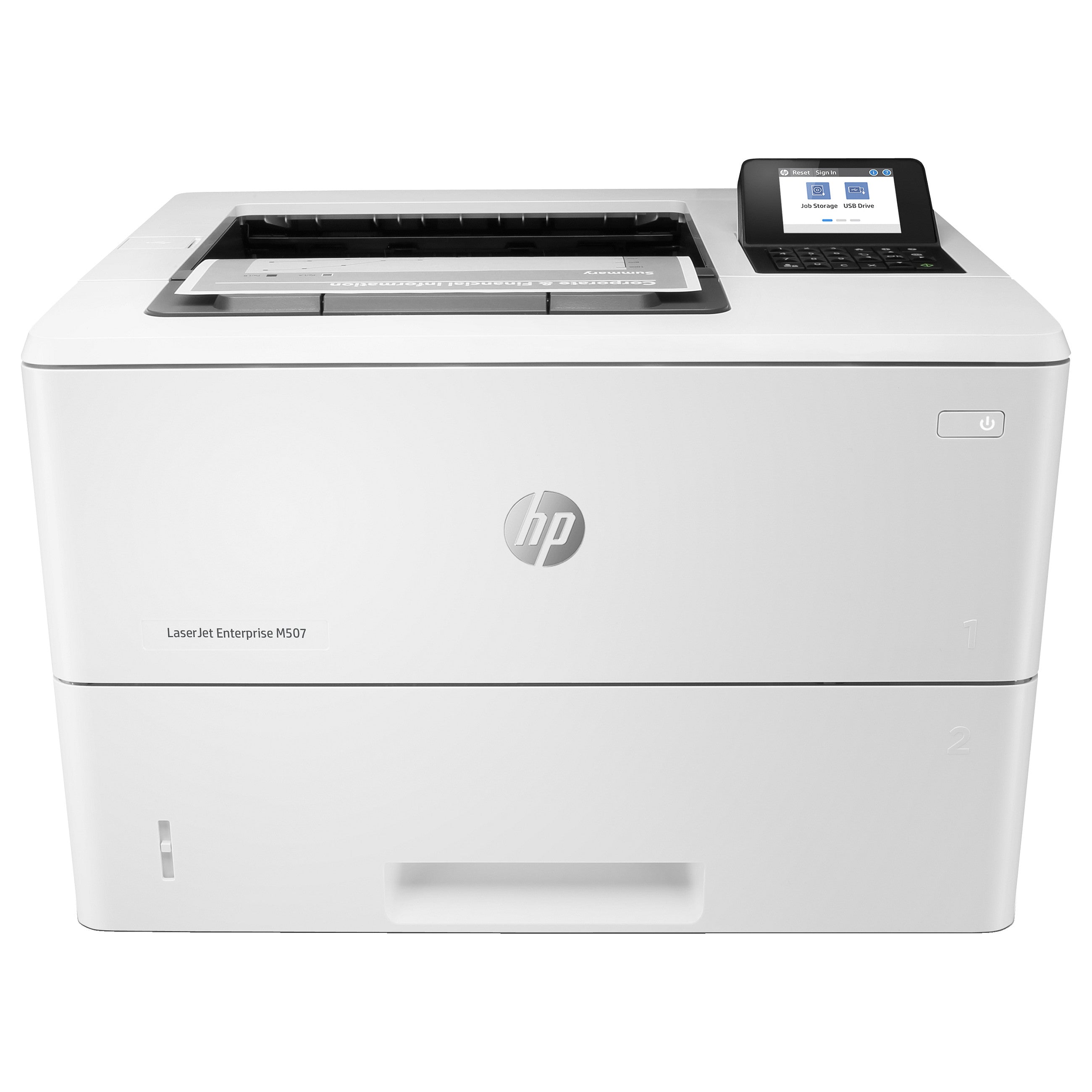 Impressora HP LaserJet Enterprise M507dn - HP