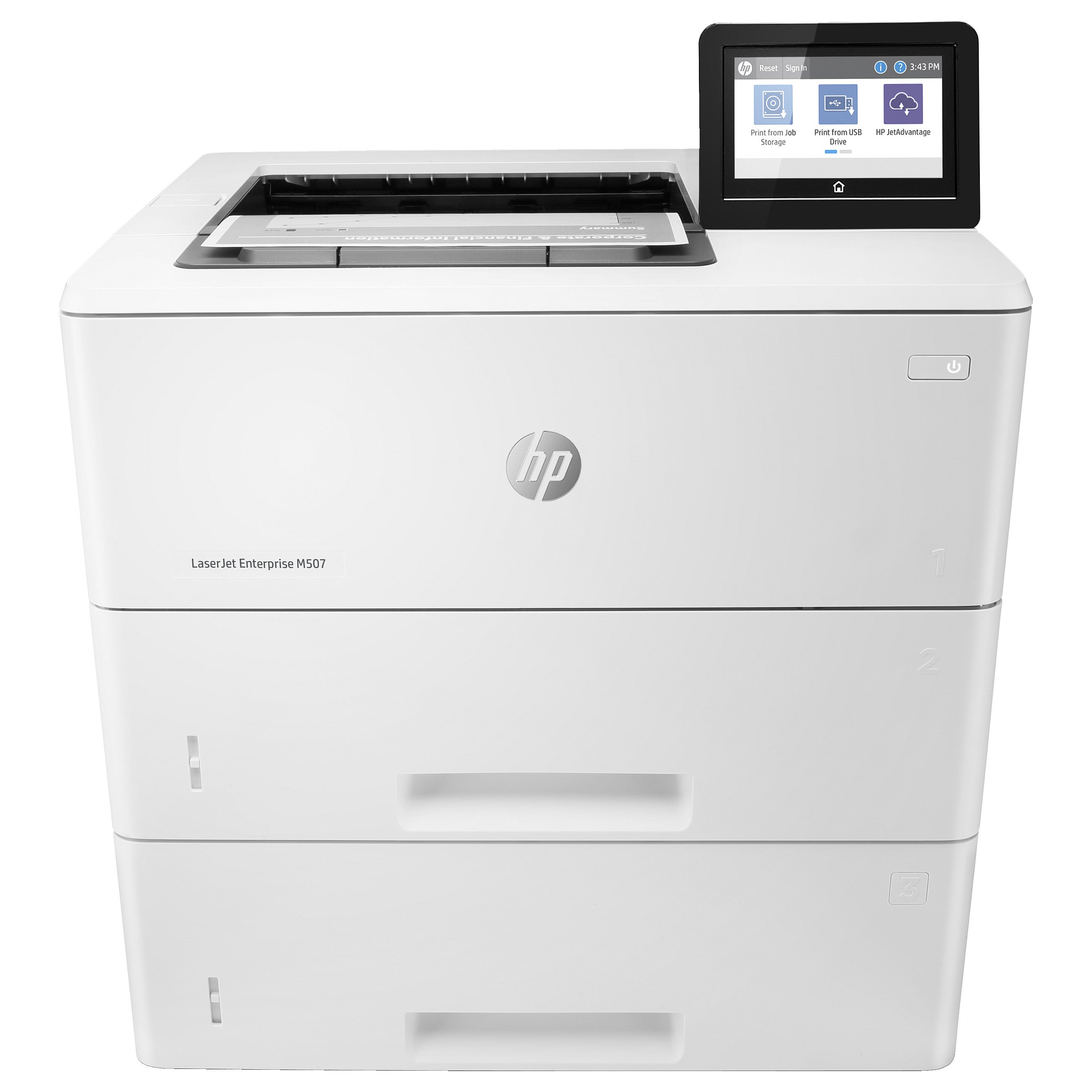 Impressora HP LaserJet Enterprise M507x - HP