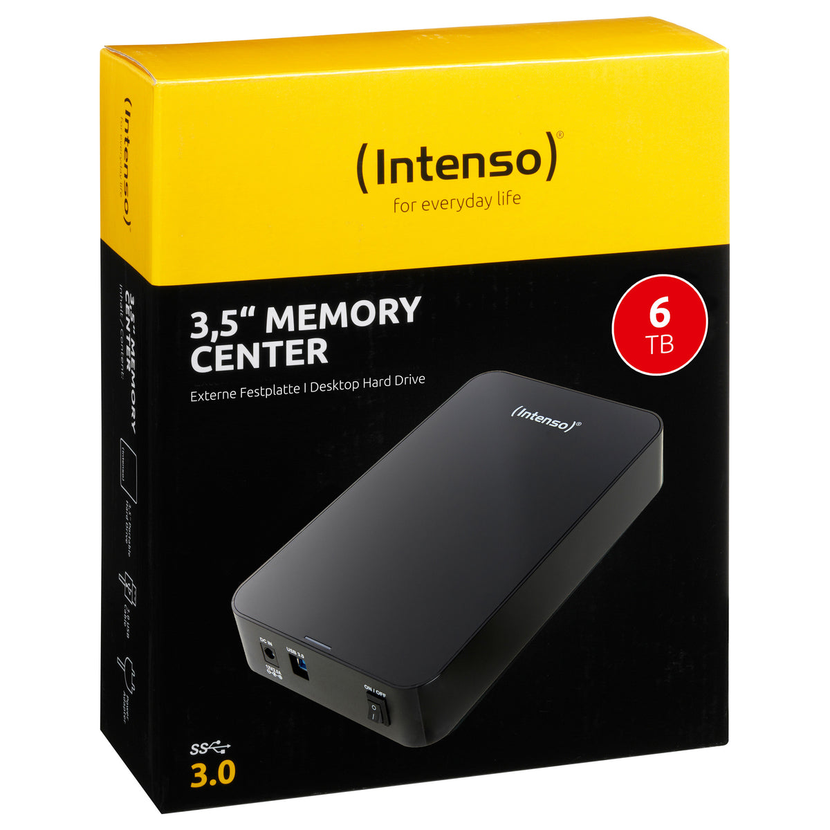3,5 6TB Intenso Memory Center black - Intenso