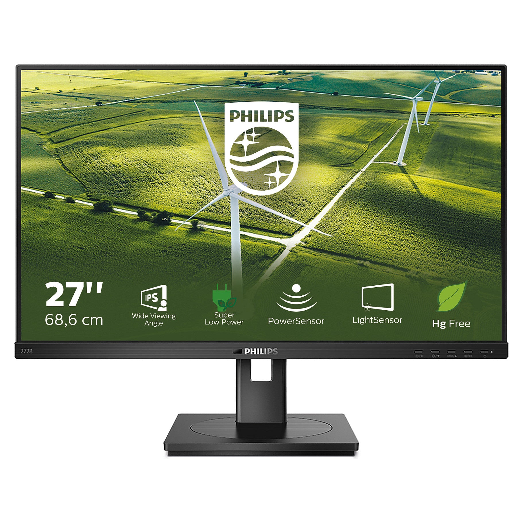 Philips 68.5cm (27.0") 272B1G 16:09 DVI+HDMI+DP+USB IPS