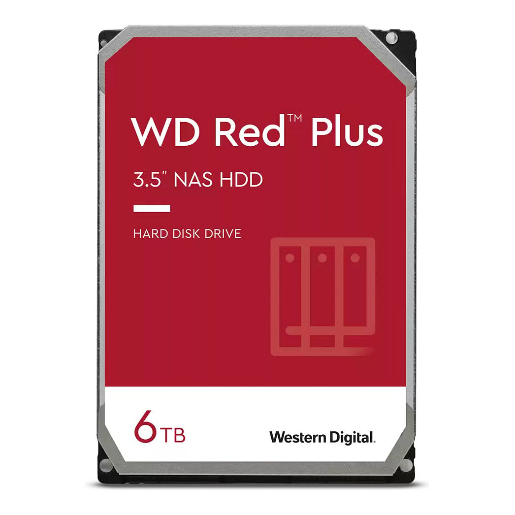 6TB WD60EFPX Red Plus 5400RPM 256MB - Western Digital