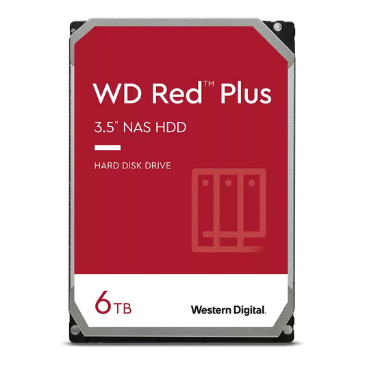 6TB WD60EFPX Red Plus 5400RPM 256MB - Western Digital