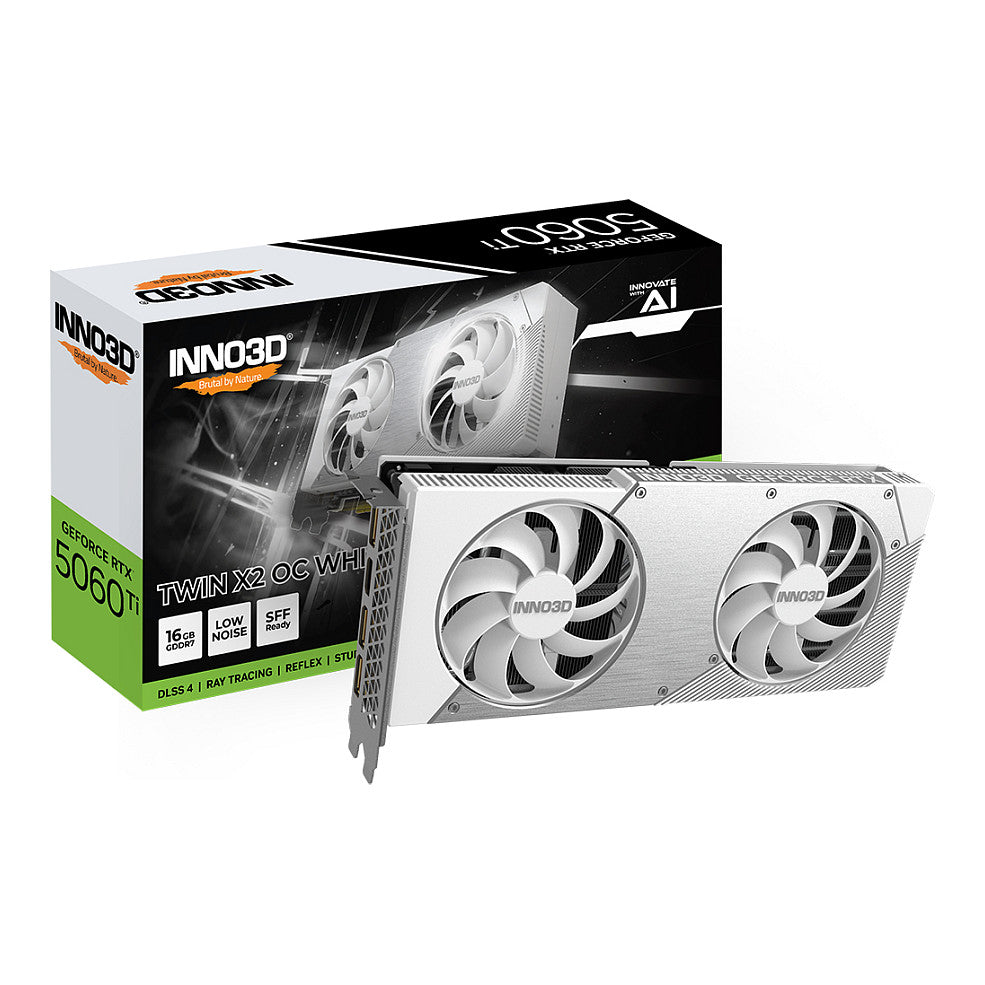 RTX 5060 Ti 16GB Inno3D Twin X2 OC GDDR7 white - Inno3D