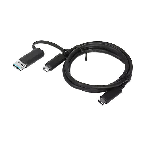 Cabo USB-C Lenovo 1 m — preto - Lenovo