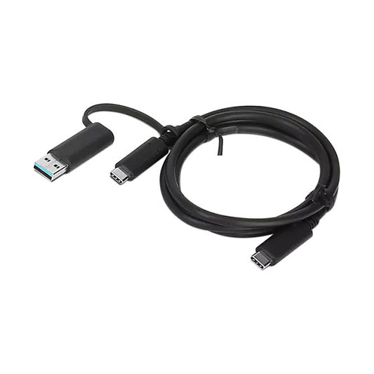 Cabo USB-C Lenovo 1 m — preto - Lenovo
