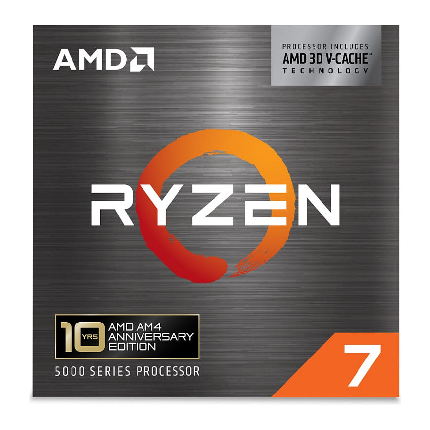 AMD AM4 Ryzen 7 5800X3D 10th Anniversary Edition 8xCore 16xThreads 4,5GHz 100MB 105W - AMD