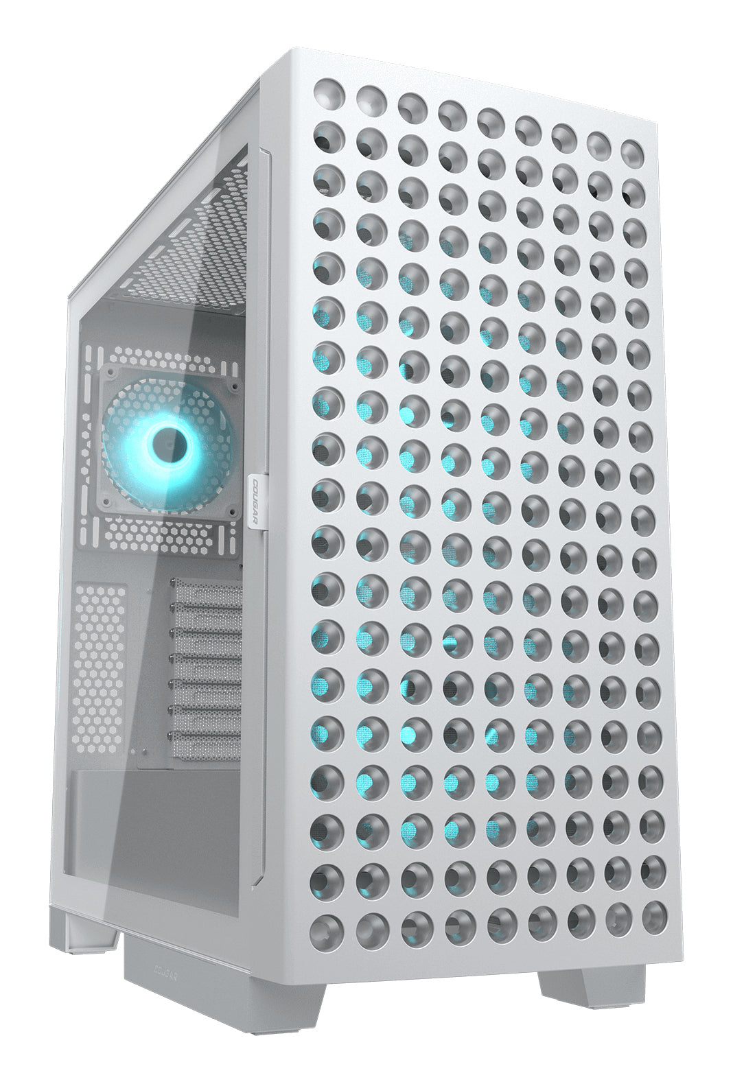 Caixa de Computador Cougar Caja Semitorre Airface Eco Rgb branco