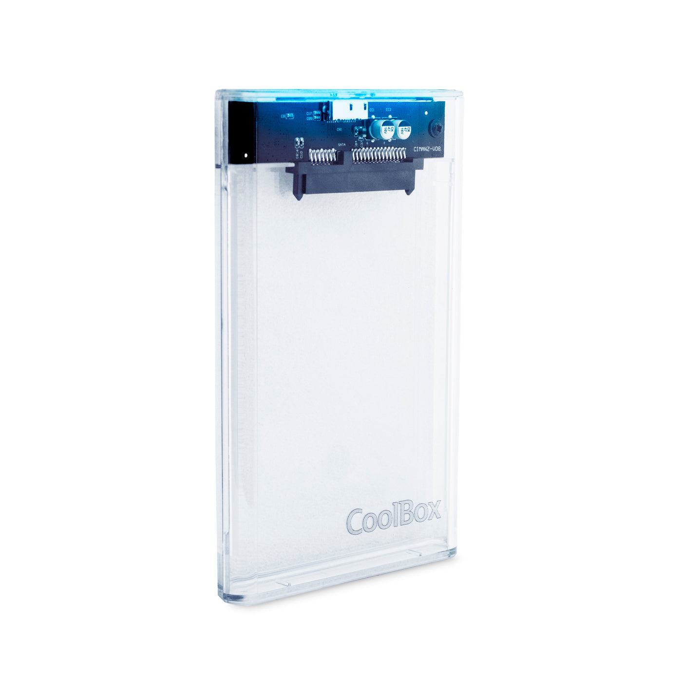 Disco rígido CoolBox Caja HDD 2.5" SCT-2533 USB3.0 Transparente