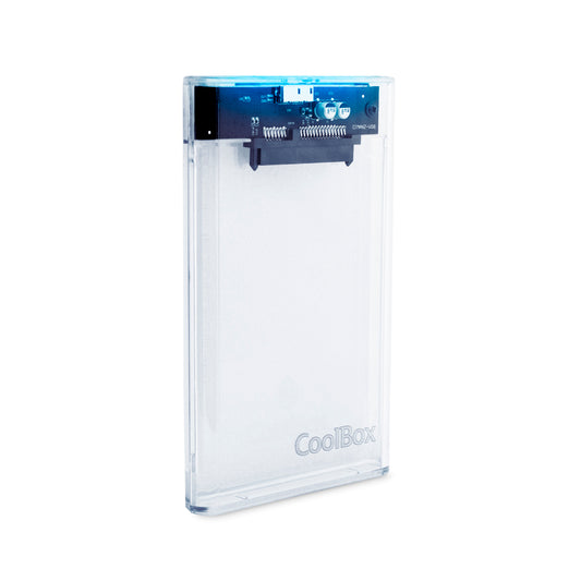 Disco rígido CoolBox Caja HDD 2.5" SCT-2533 USB3.0 Transparente