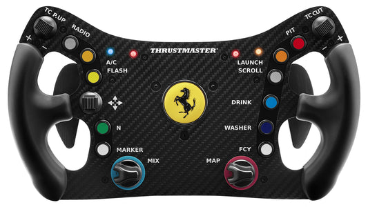 Volante de jogos Thrustmaster Ferrari 488 GT3 Steering Wheel Add-sobre / 4060263 preto