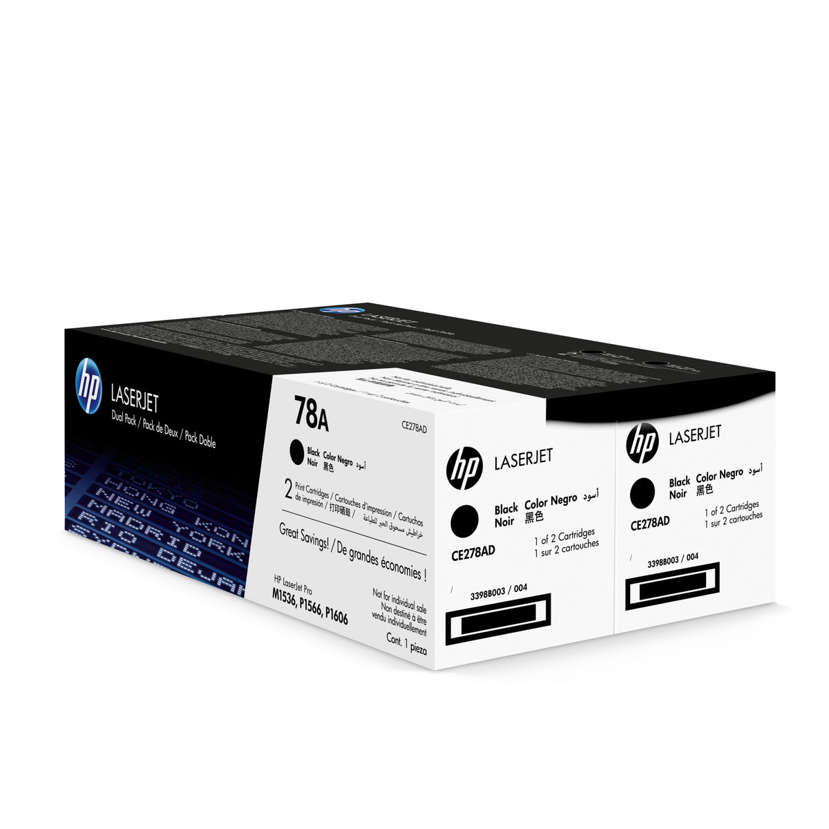 HP Toner 78A / CE278AD preto conjunto de 2 - imagem 12