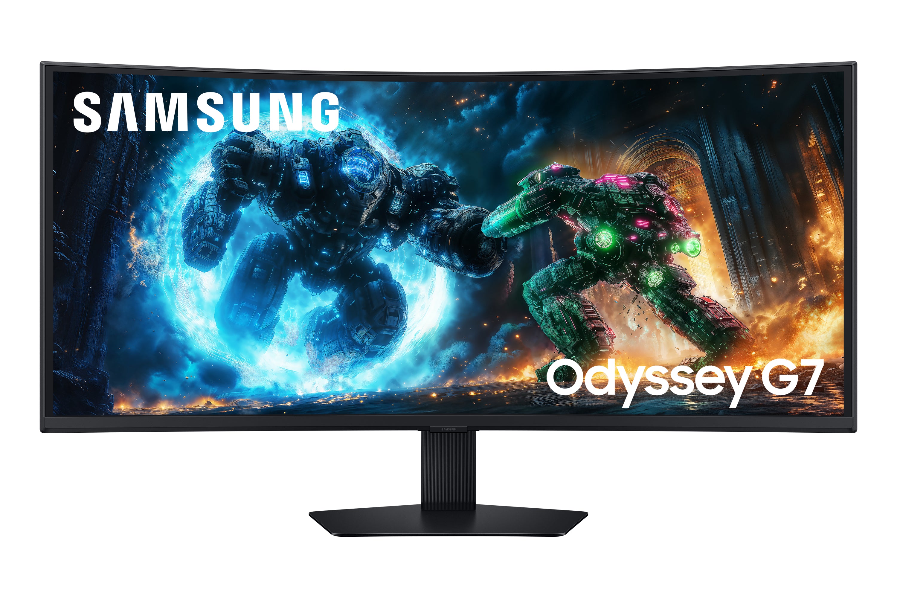 Monitor Gaming Ultrapanorámico Curvo Samsung Odyssey G7 S40FG756EU 40"/ 5K2K/ 1ms/ 180Hz/ VA/ Regulable em altura/ preto