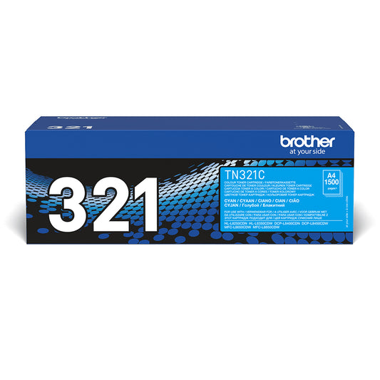 Brother Toner TN-321C / TN321C Cyan Standard