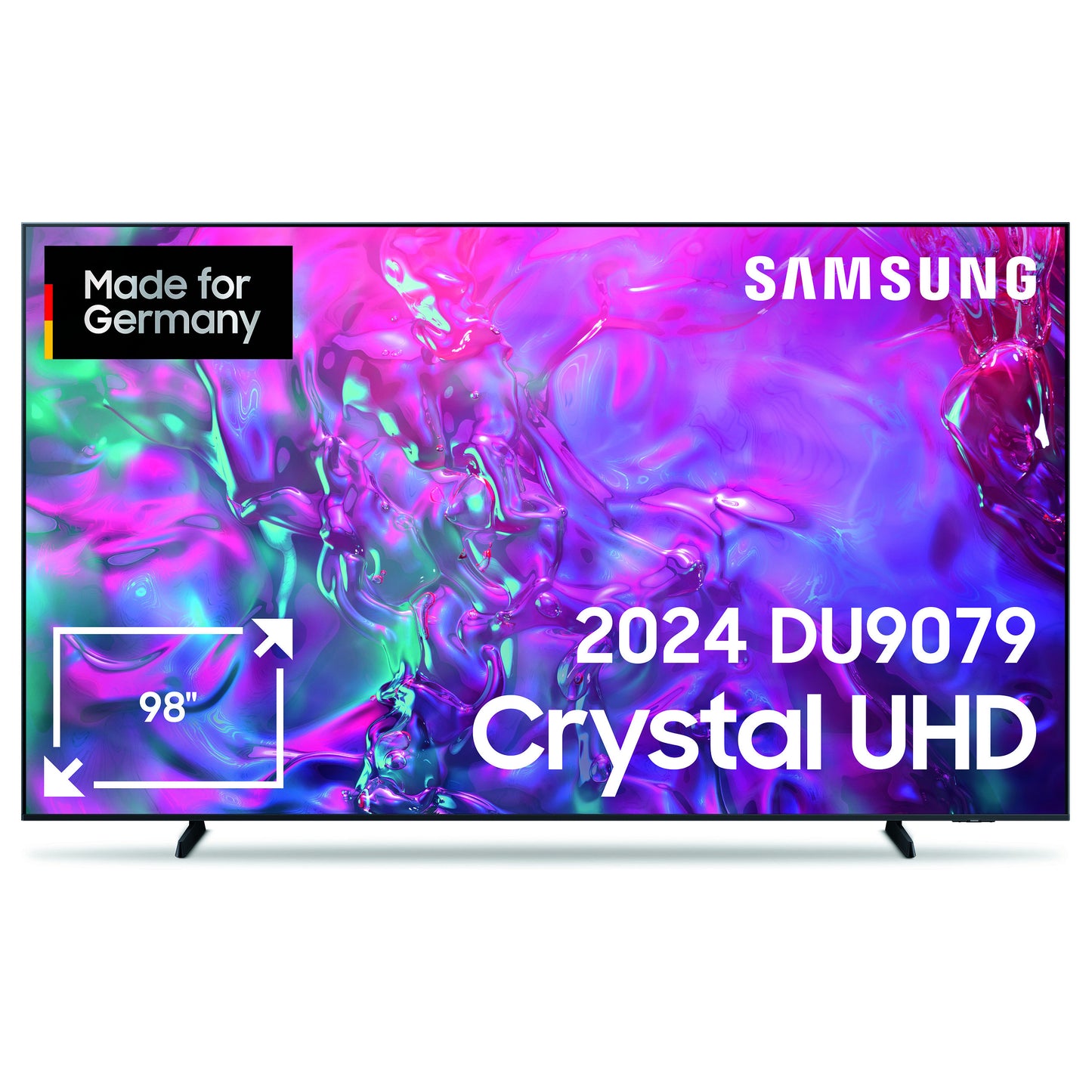 Samsung GU98DU9079UXZG 98" Crystal UHD 4K Smart TV Preto