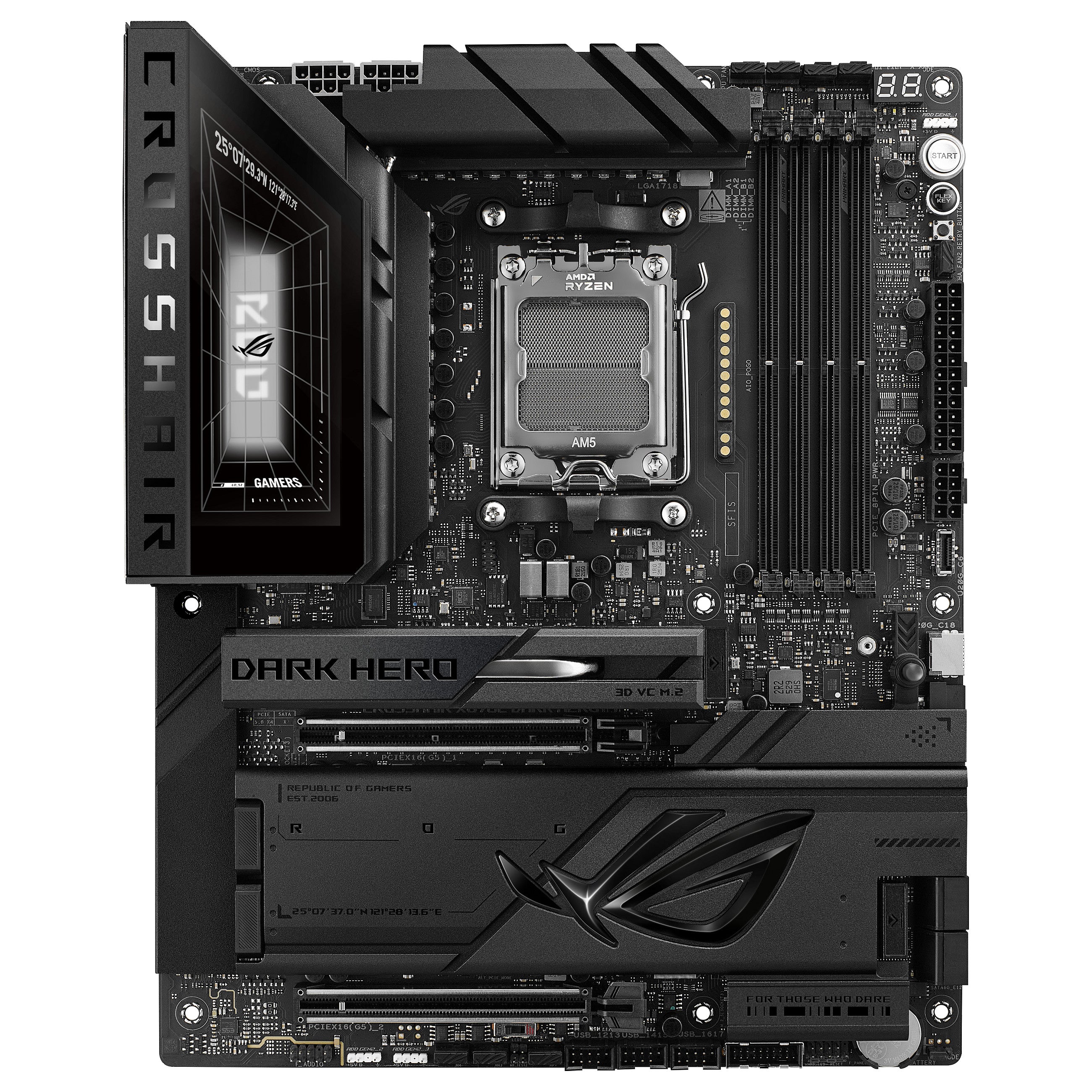 Motherboard ASUS ROG CROSSHAIR X870E DARK HERO - ASUS