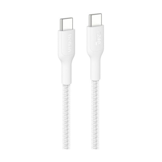Cabo USB-C Belkin 240 W 1 m — branco - Belkin
