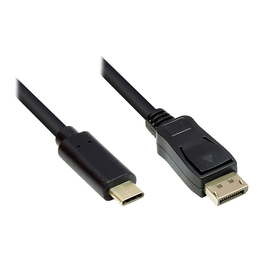 Cabo USB-C GoodConnections 10 m — preto - GoodConnections