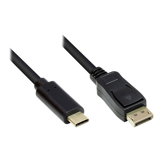 Cabo USB-C GoodConnections 10 m — preto - GoodConnections