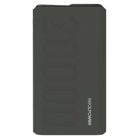 Powerbank Realpower PB-20000 PD+ meia-noite verde 20.000mAh - Realpower