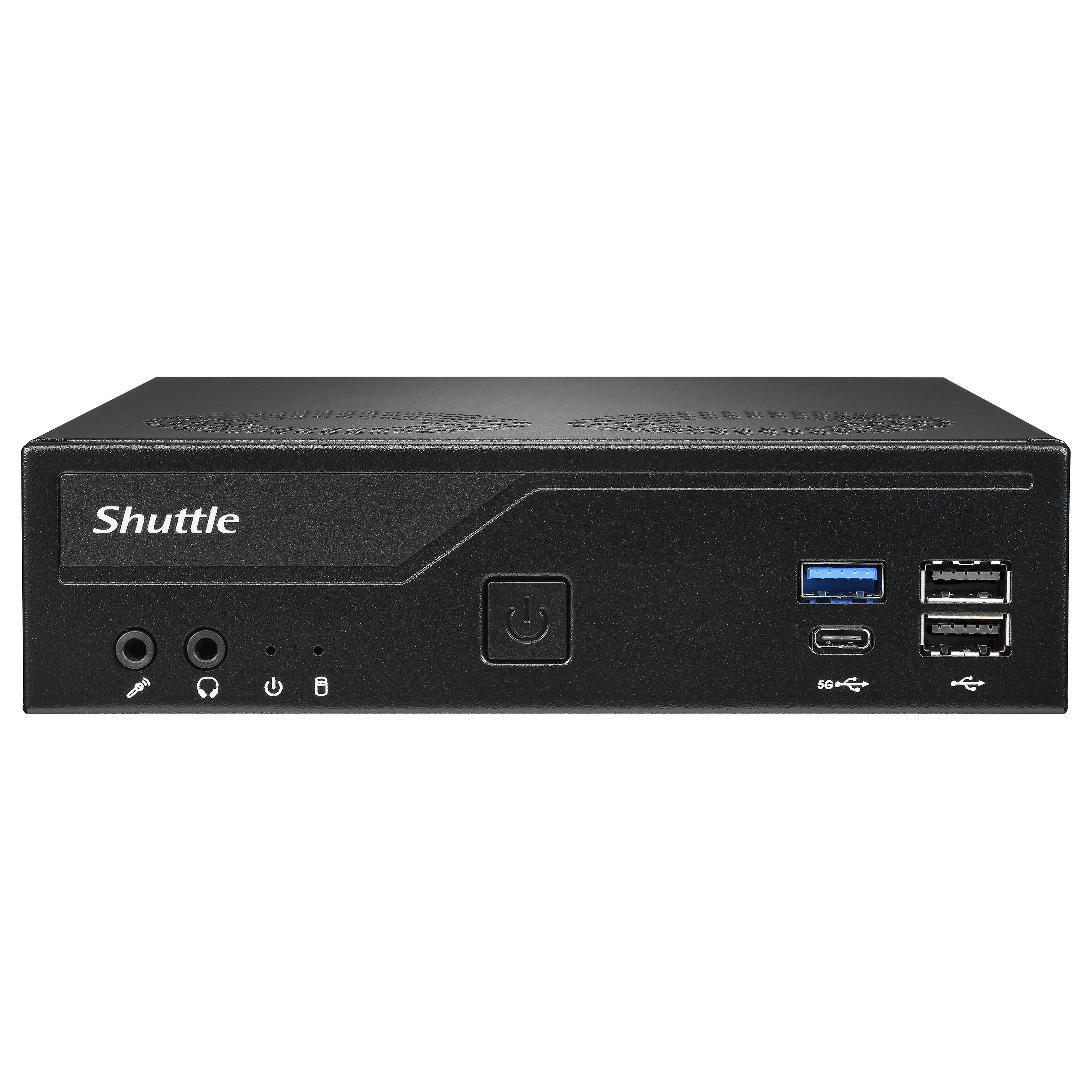 Mini PC Shuttle slim DH610V2 Intel/ DDR5/ preto - Shuttle