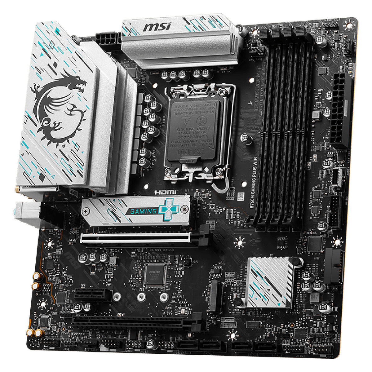 Motherboard MSI MAG B760M Gaming Plus Wifi (B760.S1700.mATX.DDR5) - MSI