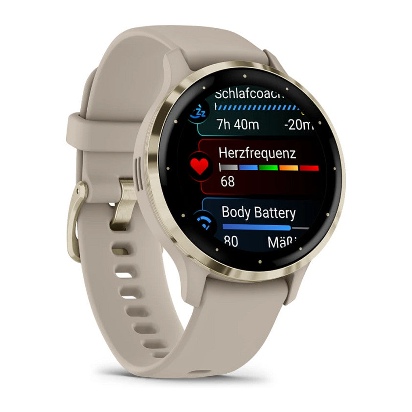 Garmin Venu 3S french gray/softgold - Garmin