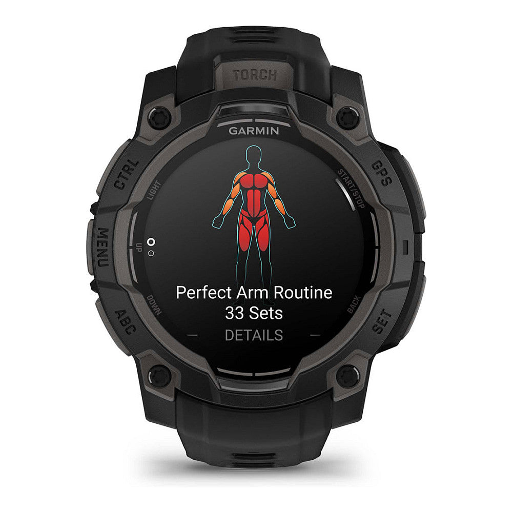 Garmin Instinct 3 AMOLED (45mm) schwarz - Garmin