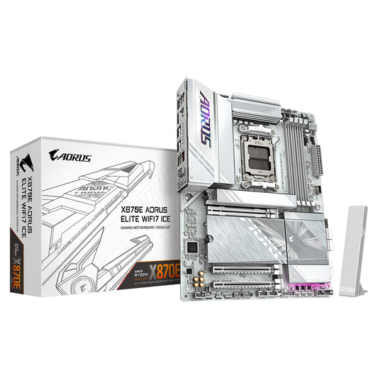 Motherboard Gigabyte GA-X870E A ELITE WIFI7 ICE (AM5) (D) - Gigabyte