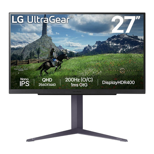 Monitor Gaming LG UltraGear 27'' WQHD IPS