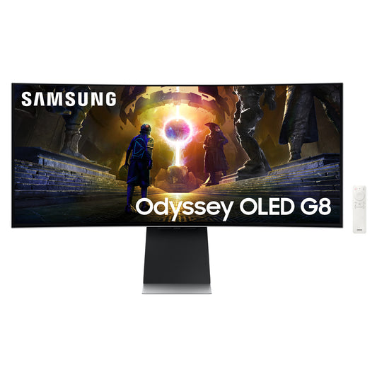 Monitor Gaming Samsung Odyssey G8 86,4cm/34'' OLED UltraWide Curvo 175Hz