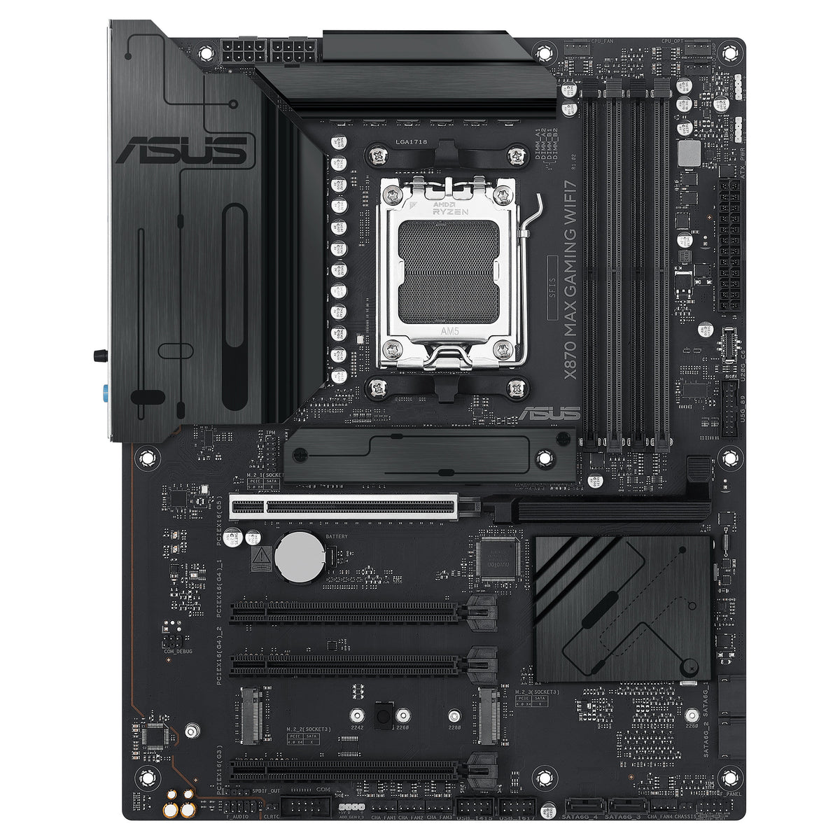 Motherboard ASUS MB X870 MAX GAMING WIFI7 (AMD.AM5.DDR5.ATX) - ASUS