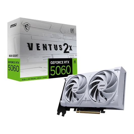 RTX 5060 8GB MSI VENTUS 2X OC GDDR7 WHITE - MSI