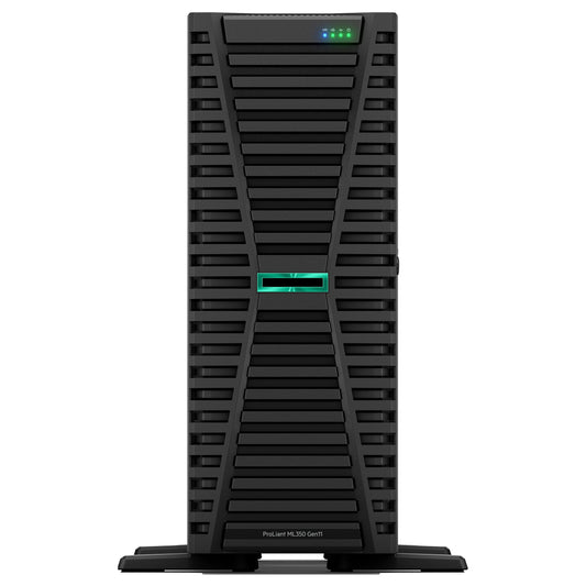 Computador HP Enterprise Server HPE ProLiant ML350 Gen11 Tower Xeon-S 5515+ 8 núcleos 3,2 GHz 2x32 GB-R 8xSFF Hot Plug 2x480 GB SSD MR408i-o 2x1000 W Server - HP Enterprise