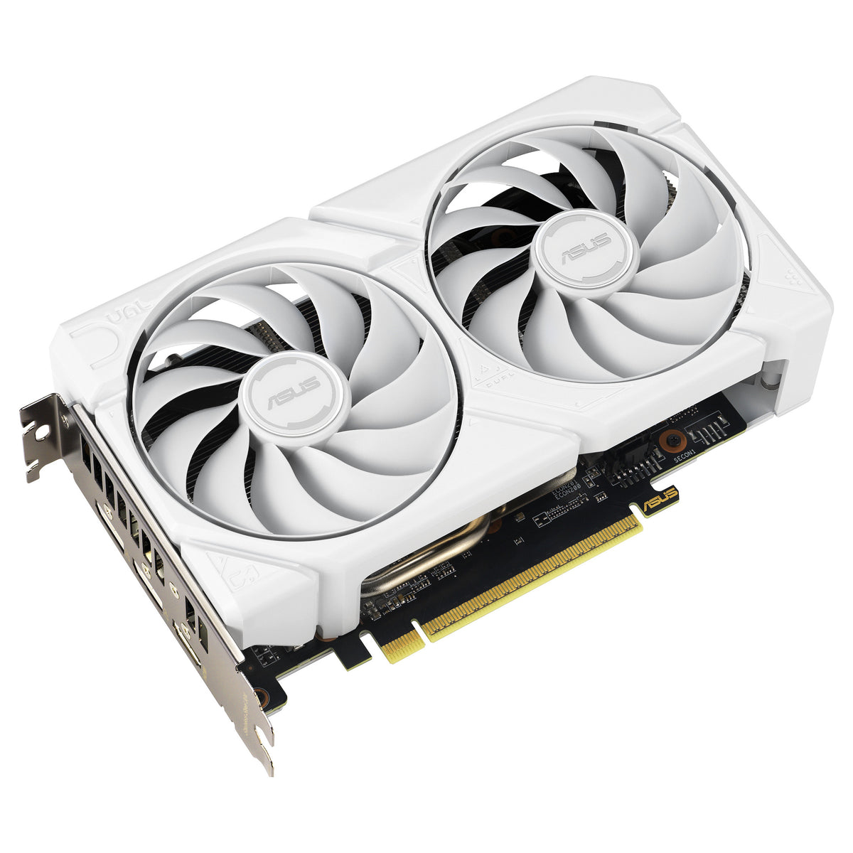 RX 9060 XT 16GB Asus DUAL GDDR6 white - ASUS
