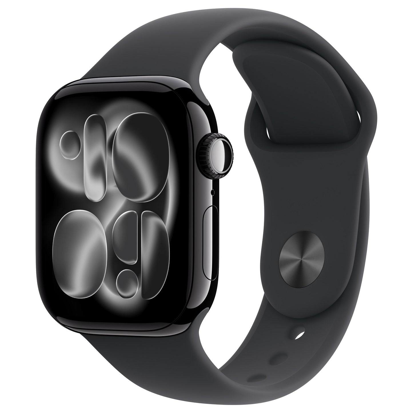 Apple Watch Series 11 Alumínio Cellular 42 mm Preto Diamante (Bracelete Desportiva Preta) S/M