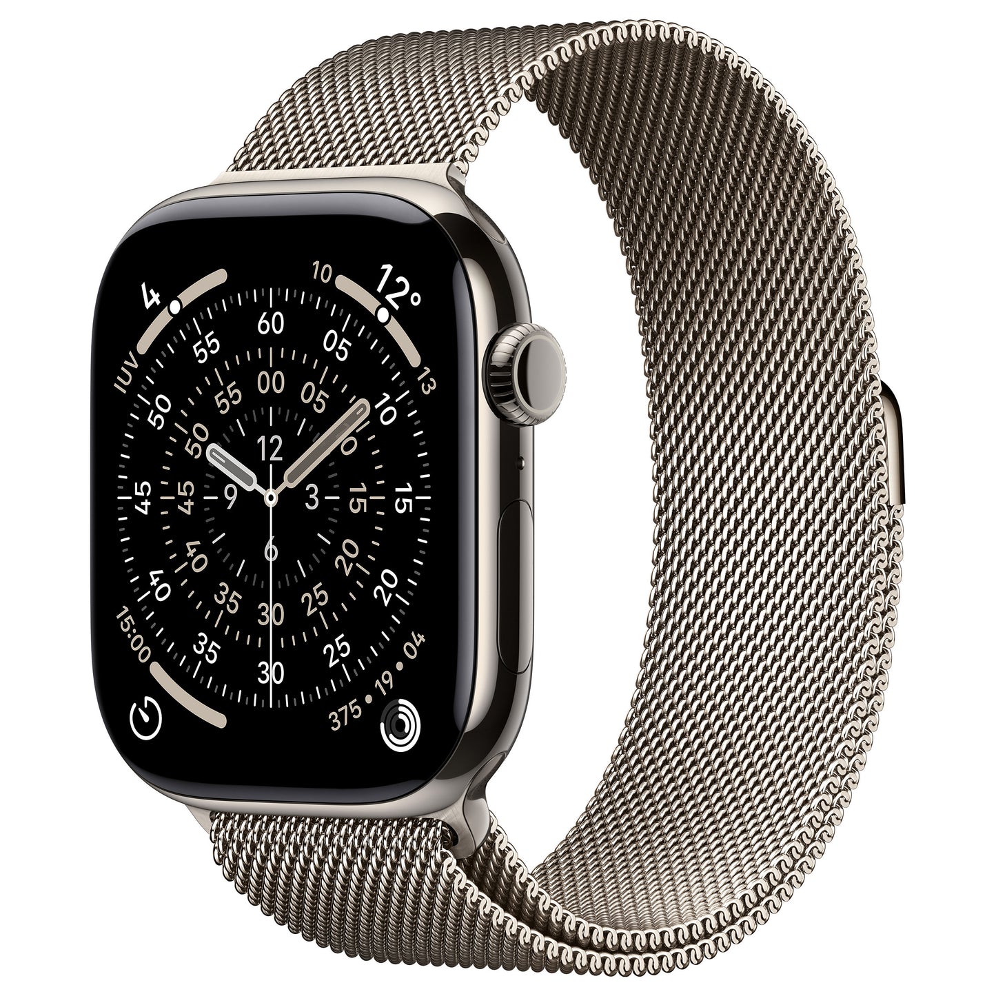 Apple Watch S11 Titânio Natural LTE 46mm (bracelete Milanese natural) M/L