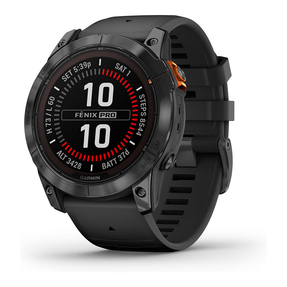 Garmin Fenix 7X Pro Solar (26mm) schwarz/schiefergr - Garmin