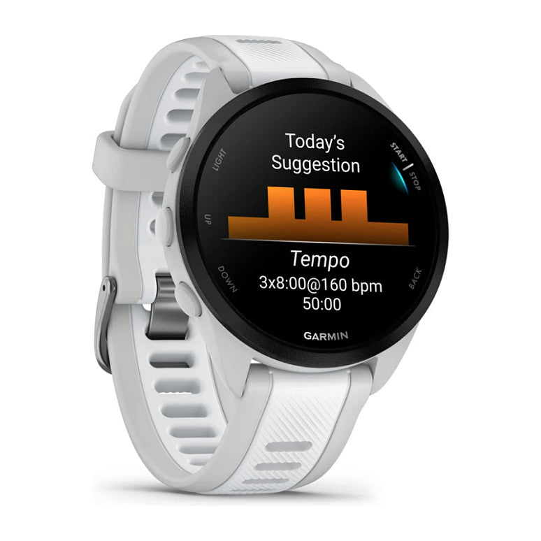 Garmin Forerunner 165 Smartwatch gray/white - Garmin