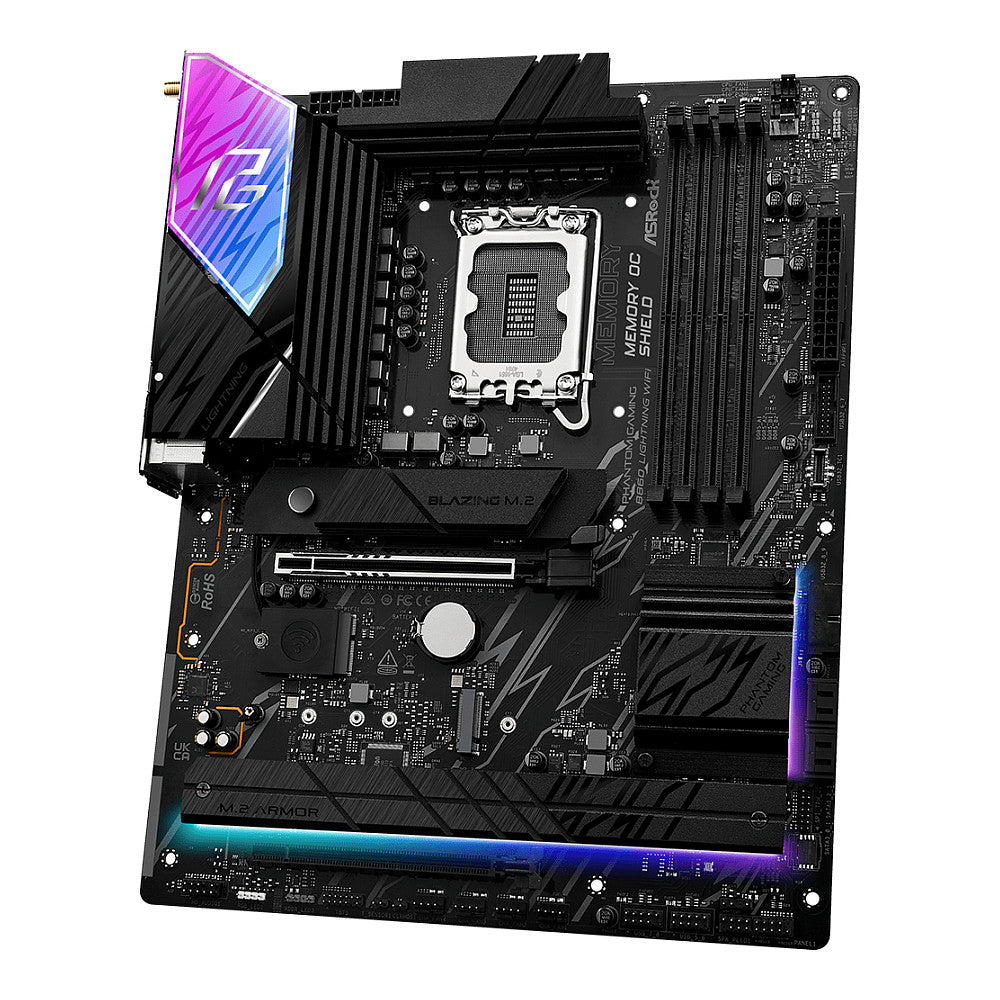 Motherboard ASRock B860 Lightning WiFi 1851 ATX HDMI / DP / USB-C DDR5 - ASRock