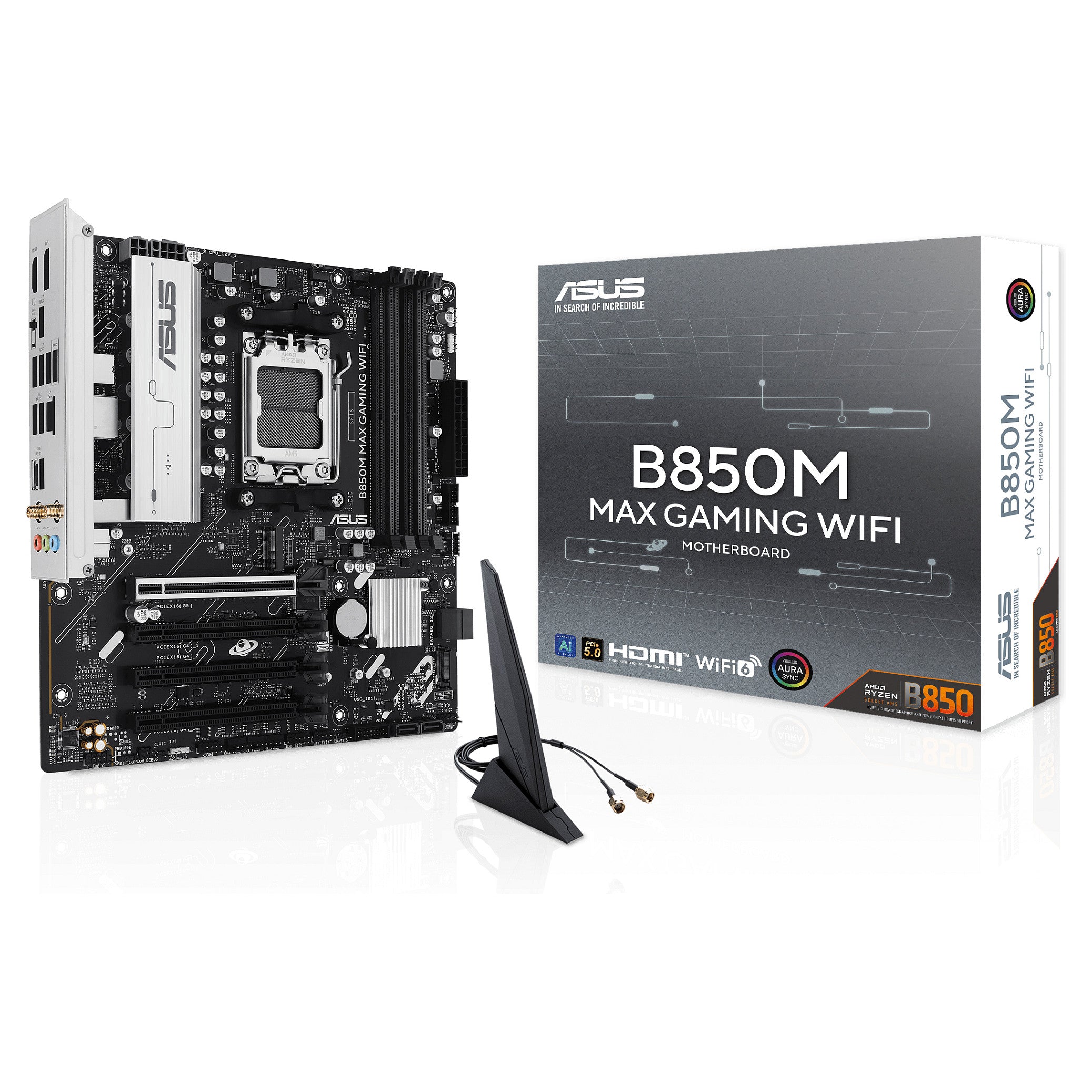 Motherboard ASUS B850M MAX GAMING WIFI - ASUS